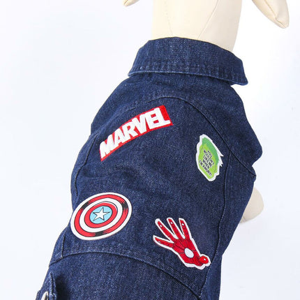 Marvel Hundrock Marvel Blå Xs