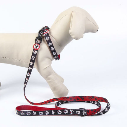 Mickey Mouse Hundhalsband Mickey Mouse Svart M/L