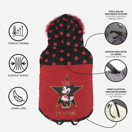 Minnie Mouse Hundrock Minnie Mouse Röd L