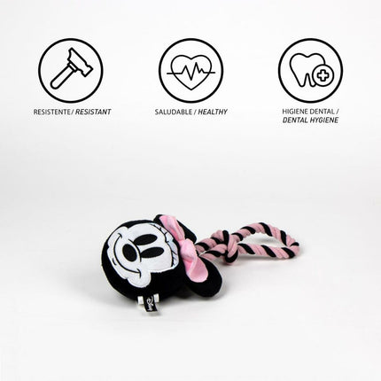 Minnie Mouse Hundleksak Minnie Mouse Polyester Bomull