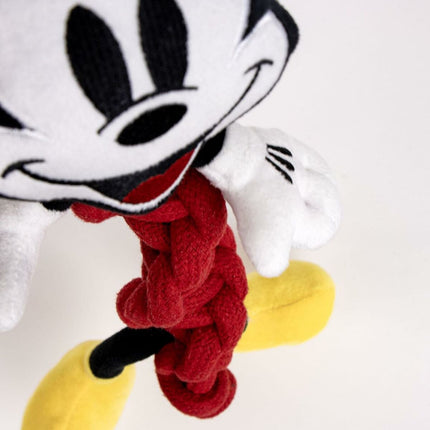 Mickey Mouse Tuggleksak För Hundar Mickey Mouse Röd 11 X 27 X 9,5 Cm