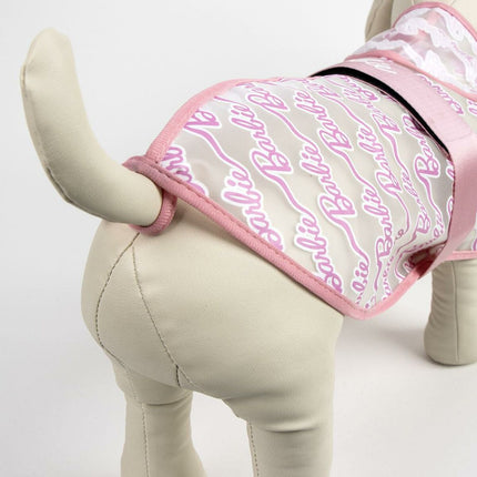 Barbie Regnrock För Hundar Barbie Rosa Xs
