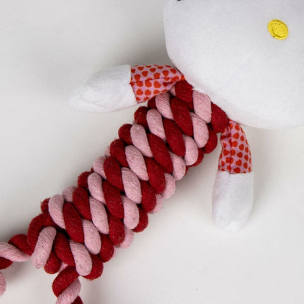Hello Kitty Tuggleksak För Hundar Hello Kitty Röd 11 X 27 X 9,5 Cm