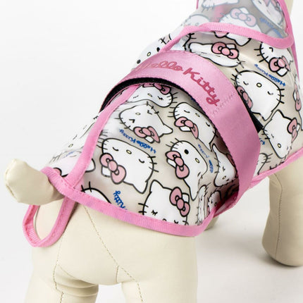 Hello Kitty Regnrock För Hundar Hello Kitty Rosa Xs