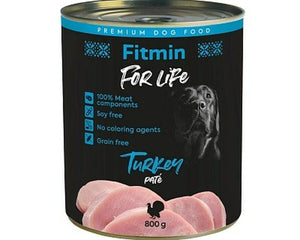 Fitmin Våt Mat Fitmin For Life Kalkon 800 G