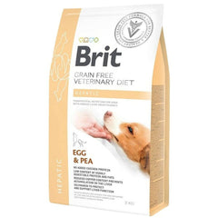 Brit Foder Brit Grain Free Veterinary Diet Hepatic Egg&Pea 2 Kg