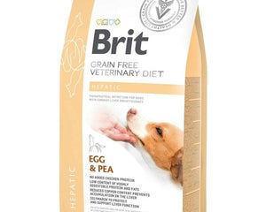 Brit Foder Brit Grain Free Veterinary Diet Hepatic Egg&Pea 2 Kg
