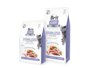Brit Kattmat Brit Sterilized Vuxen Kalkon Anka 7 Kg
