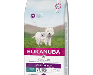 Eukanuba Foder Eukanuba Daily Care Sensitive Skin Vuxen Fisk 12 Kg