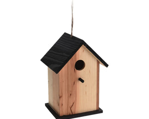 Bigbuy Garden Fågelholk Trä (15,5 X 13 X 22 Cm)
