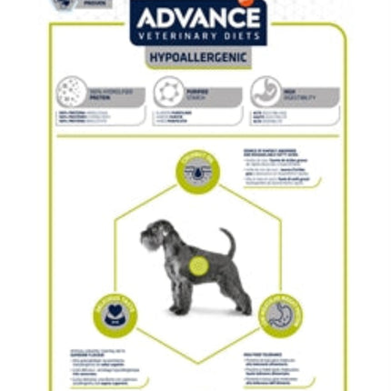 Advance Veterinary Diet Dog Hypoallergenic 2,5 kg en 10 kg hypoallergeen hondenvoer