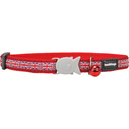 Red Dingo Katt Krage Red Dingo Union Jack 20-32 Cm Röd