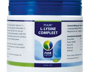 Puur Natuur Naturreiner L-Lysin-Hund Und -Katze