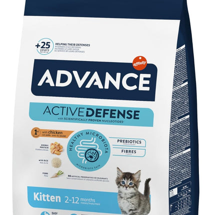 Advance Cat Kitten Chicken/Rice – volledig kattenvoer voor groeiende kittens