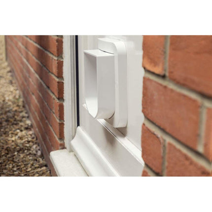 Sureflap Åtkomstdörr Sureflap Sur001 Husdjur Vit (21 X 21 Cm)