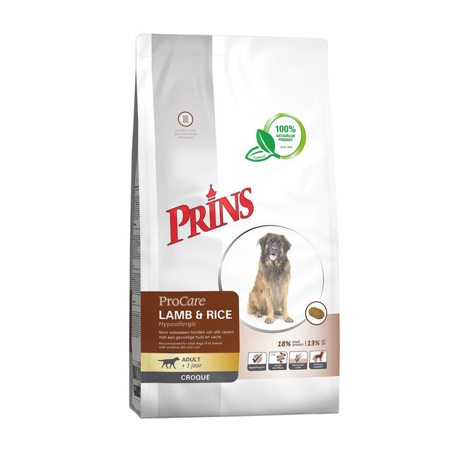 Prins Procare Croque Hypo Allergic Lamb/Rice 10 KG