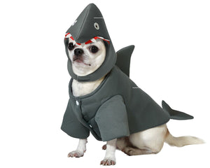 Bigbuy Pets Hundkostym Storlek M Haj