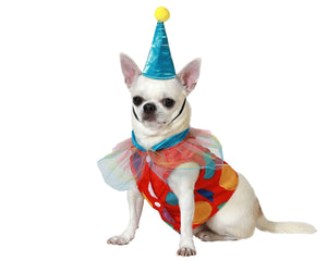 Bigbuy Pets Hundkostym Storlek L Clown