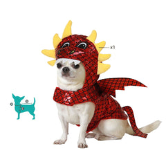 Bigbuy Pets Hundkostym Storlek L Drake