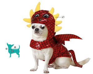 Bigbuy Pets Hundkostym Storlek L Drake