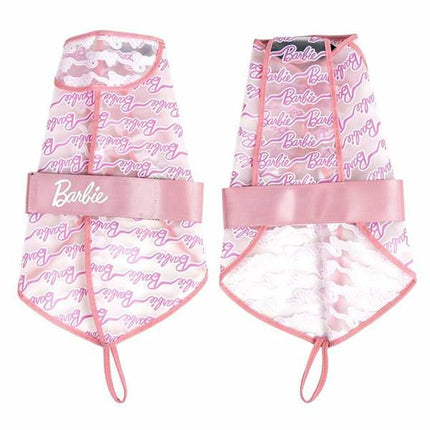 Barbie Regnrock För Hundar Barbie Rosa Xs