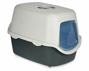 Stefanplast Kattlåda Stefanplast Antracitgrå Ljusgrå Plast 56,5 X 39,5 X 39 Cm (20 Antal)