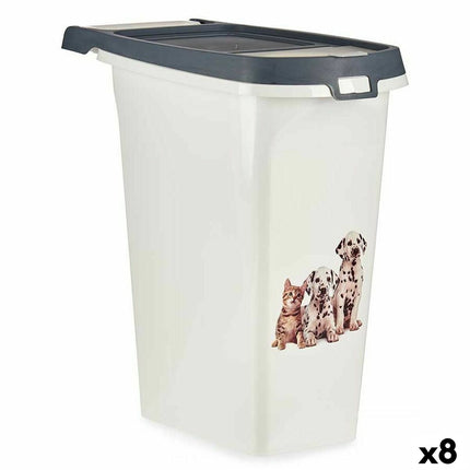 Mascow Automat/Anordning Husdjur Antracitgrå 10 L (8 Antal)