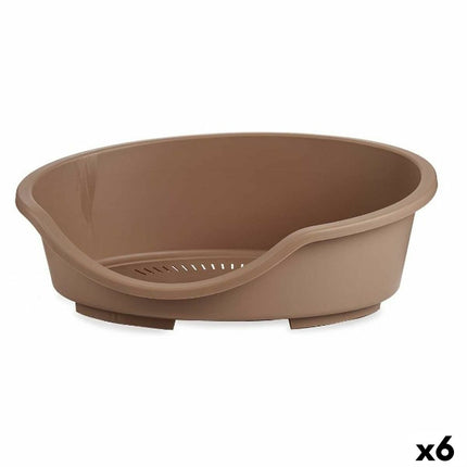Mascow Säng För Husdjur Beige Plast 58,5 X 20 X 39 Cm (6 Antal)