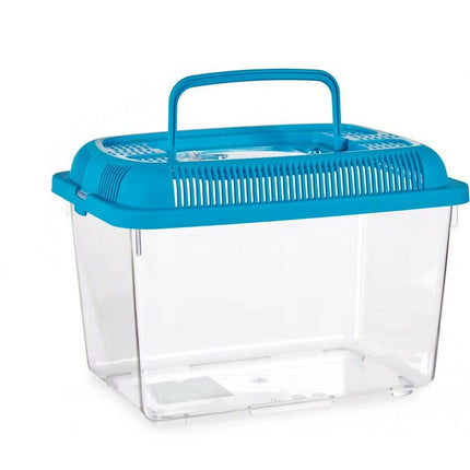 Mascow Fisktank Med Handtag Medium Blå Plast 3 L 17 X 16 X 24 Cm (12 Antal)