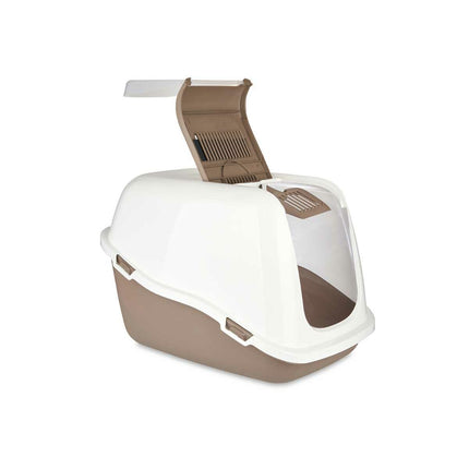 Mascow Kattlåda Vit Beige Plast 39,7 X 57 X 39 Cm (6 Antal)