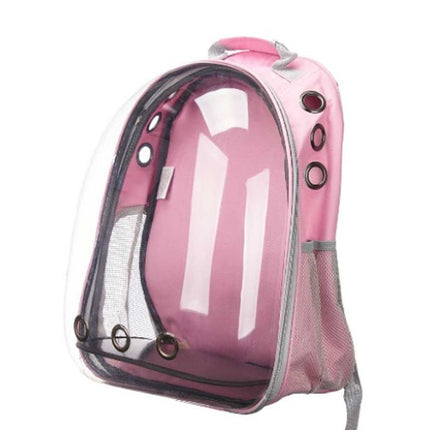 Mascow Ryggsäck För Husdjur Rosa Transparent 43 X 26 X 33 Cm