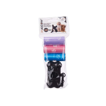 Mascow Hållare För Bajspåsar Mascow 198 Plast Set (12 Antal)
