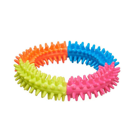 Mascow Hundleksak Stödring Silikon 12,5 X 2,5 X 12,5 Cm (12 Antal)