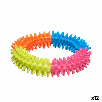 Mascow Hundleksak Stödring Silikon 12,5 X 2,5 X 12,5 Cm (12 Antal)