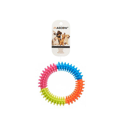 Mascow Hundleksak Stödring Silikon 12,5 X 2,5 X 12,5 Cm (12 Antal)