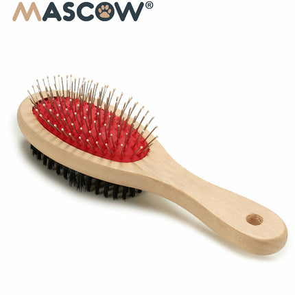Mascow Hundeborste Mascow Ar1807082 Ar1807082 Brun Svart Röd 7 X 22,5 X 5 Cm (12 Antal)