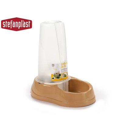 Stefanplast Matskål För Husdjur Stefanplast 04093 Beige Plast 650 Ml 12 X 19,5 X 19 Cm (12 Antal)