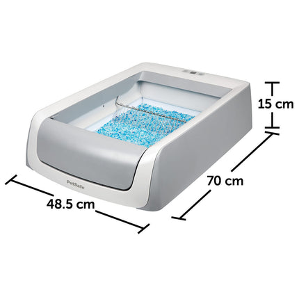 Petsafe Kattlåda Petsafe Självrengörande 15 X 70 X 48,5 Cm Vit Plast