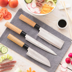 Innovagoods Set Med Knivar Med Professionell Väska Damas·q Innovagoods