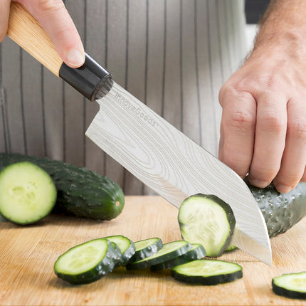 Innovagoods Set Med Knivar Med Professionell Väska Damas·q Innovagoods