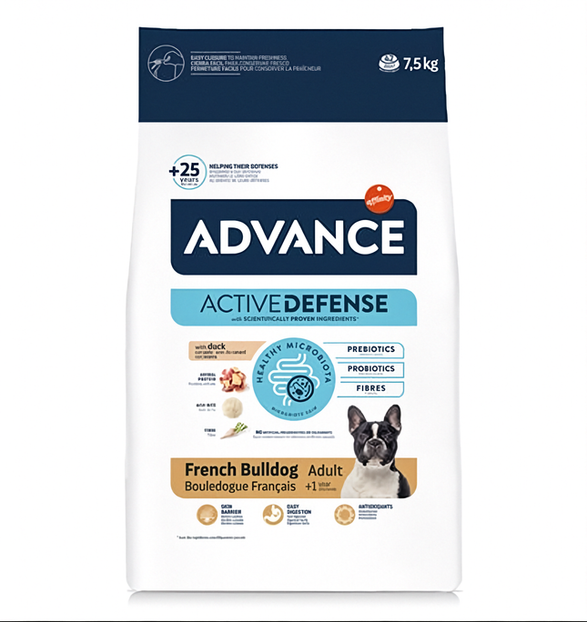 Advance Adult French Bulldog 7,5 kg – Droogvoer voor Franse Bulldogs