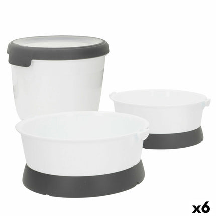 Curver Hopvikbar Matskål För Husdjur Curver Plast 19 X 8 X 18 Cm (6 Antal)